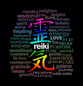 Reiki Word art
